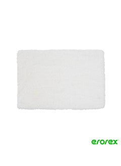 Buy Bath mat white 60x90 cm in Saudi Arabia