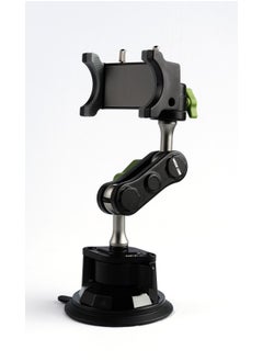 اشتري Green Lion Ultimate Phone Holder with Suction Cup Mount 4.5 - 7.2" - Black في الامارات