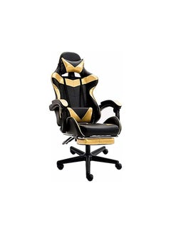 اشتري كرسي الألعاب نمط السباق كرسي مكتب كرسي جلد متين 360 درجة كرسي ألعاب حتى 120 كجم في السعودية