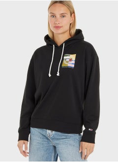 Buy Logo Graphic Hoodie in UAE