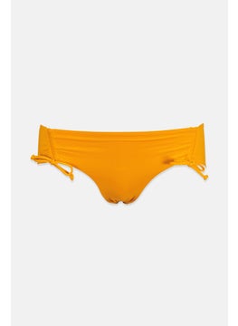 اشتري Women 1 Pc Tiered Plain Bikini Bottom, Orange في السعودية