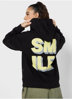 Buy Graphic Zip Thru Hoodie in Saudi Arabia