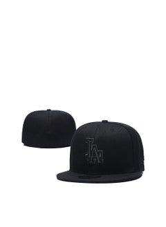 Buy NEW York 3D Embroidered Fitted Baseball Team Cap with Closed Back for Sun Protection-57.7CM in Saudi Arabia