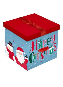 Buy Eurowrap Cute Merry Christmas Square Box, Flat Pack 24'S FSC in UAE