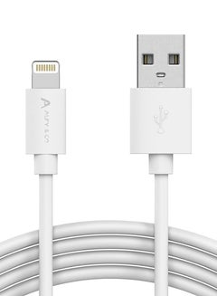 Buy Apple Lightning to USB Cable (1 m) White in UAE