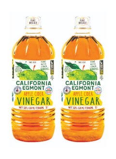 Buy Apple Cider Vinegar - Pack of 2 - 946 ml in Egypt