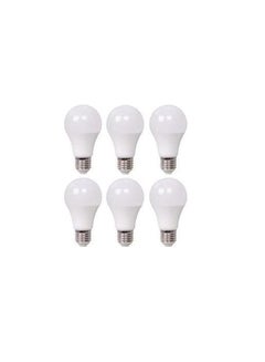 Buy LED bulb - 12 watt - white - 6 pieces in Egypt