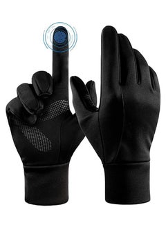 اشتري Winter Gloves,Running Gloves,Touch Screen Water Resistant Thermal For Running Cycling Driving Hiking Windproof Warm Gifts For Men And Women في السعودية