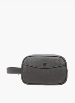 Buy Textured Pouch with Zip Closure in UAE