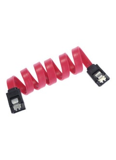 Buy SATA 2.0 High Speed Data Cable Cord For HDD/SSD 45centimeter Red/Black in UAE