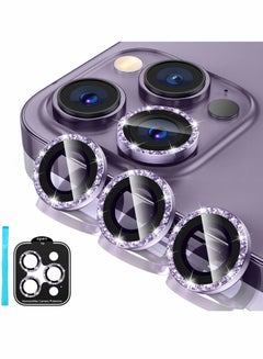 Buy Camera Lens Protector for iPhone 14 Pro / 14 Pro Max, 9H Tempered Glass Camera Cover Screen Protector in Saudi Arabia
