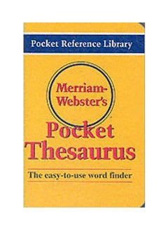 Buy Merriam Webster's Pocket Thesaurus in UAE