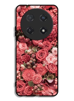 اشتري Huawei nova 12i Protective Case Cover Peach Roses في السعودية