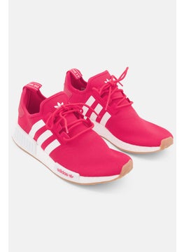 Buy Men Lace Up NMD R1 Training Shoes, Red in Saudi Arabia