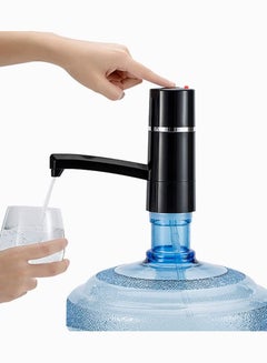 Buy Rechargeable Electric Automatic Water Pump Dispenser Q2 Black in Saudi Arabia