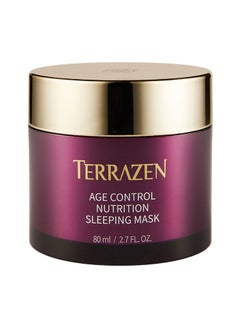 Buy Age Control Nutrition Sleeping Face Mask with Borage Seed Oil 80 ml For Dull Matured and Damaged Skin Type in UAE