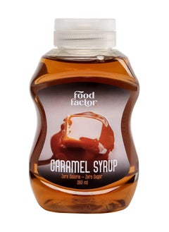 Buy Food Factor Caramel Syrup Zero sugar 260 ml in UAE