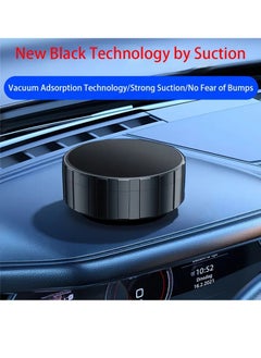 Buy 360° Rotation Adjustment Smart Car Mobile Phone Holder, Magnetic Black Technology, Universal Suction Cup, Stable Vacuum Adsorption (Black) in Saudi Arabia