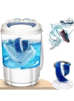 Buy Mini Shoes Washer Blue-Ray Bacteriostatic Small Portable Washing Machine Shoes Washer And Dryer Mini Wash Machine For Shoes in UAE