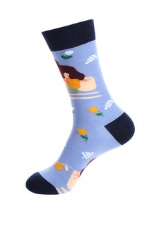 Buy Unisex Absorb Sweat and Deodorize Socks 3 Pairs High Quality Socks One Size Fits All in Saudi Arabia