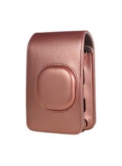 اشتري Compact Size Instant Camera Case Bag PU Leather with Shoulder Strap Compatible with Fujifilm Fuji Instax mini LiPlay في السعودية