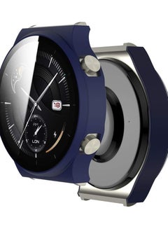 اشتري For Huawei Watch GT2 46mm Protective Soft Hard Case Cover Screen Protector Smart Watch - Blue في مصر