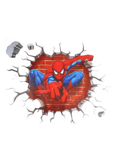 Buy 3D Spider Man Kid Room Decals Nursery Mural Wall Sticker in Saudi Arabia