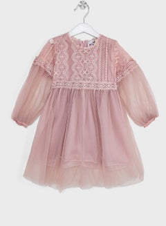 Buy Girls Casual Lace Dress in UAE