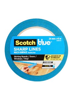 Buy Scotch Blue Sharp Lines Advanced Masking Tape 2093, 24mm x 41m. 1 roll/pack in UAE