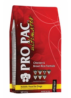 اشتري Ultimates Chicken & Brown Rice Formula Dog Food 2.5 kg في الامارات