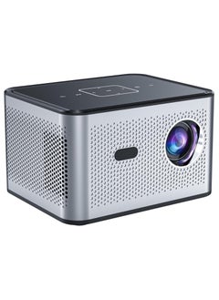 Buy Smart Mini Projector With Built in Speaker Screen Mirroring 2.4 5G WiFi Bluetooth Movie Projector Compatible With Android, iOS Windows TV Stick HDMI USB Audio 3.5 Grey in UAE