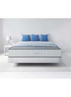 Buy Sleepwell Dual Pro Profiled Foam | 100 Night Trial | Reversible | Gentle And Firm Triple Layered Anti Sag Foam Mattress | Super King Bed Size in UAE