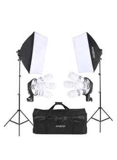 اشتري Andoer Studio Photo Lighting Kit Black/White في السعودية