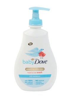 Buy Baby Dove Rich Moisture Head to Toe Wash 400 ml in UAE