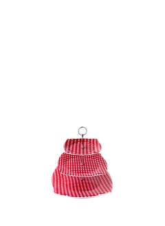 Buy 3-layer square melamine carrier, pure red, 6439 in Egypt