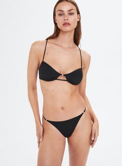 Buy Cut Out Halter Bikini Top in Saudi Arabia
