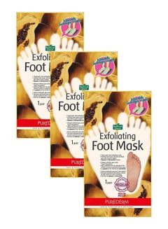 Buy Pack Of 3 Exfoliating Foot Mask in UAE