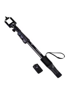 Buy Yunteng Yt-1288 Extendable Selfie Stick Monopod with Shutter Remote Control, Black in UAE