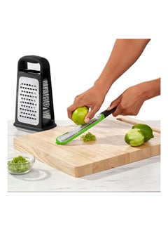 اشتري OXO GG BOX GRATER WITH REMOVABLE ZESTER في الامارات