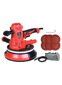 Buy iBELL Dry Wall Sander DS25-80, 1300W, Copper Armature, 1400-2600RPM with 10 Hole vacuum and LED light in UAE