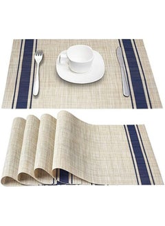 Buy 6PCS PlaceMats  for Kitchen Dining Table30*45CM in Egypt