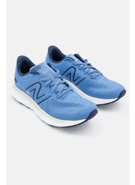 Buy Men MEVOZLL3 Lace Up Running Shoes, Blue/White in Saudi Arabia