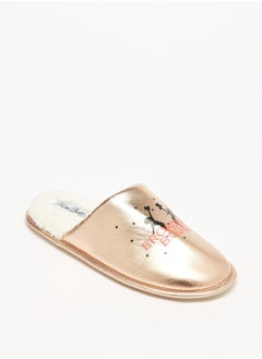 اشتري Printed Slip On Bedroom Slippers في الامارات