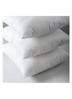 Buy Cushion Filler Pack of 3pcs- Fabric: Non Woven , Filling 300grams Non Siliconized Fiber - Size : 45 x 45cm in UAE