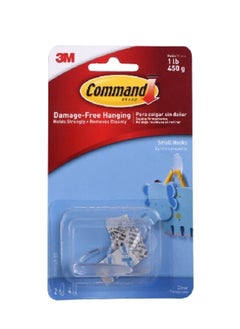 Buy 2-Piece Hook Clear Small 17092CLR in Saudi Arabia