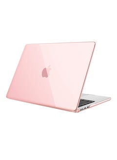Buy Pink Protective Plastic Hard Shell Case Cover For MacBook Air 13.6 Release In 2022 Model A2681 in UAE