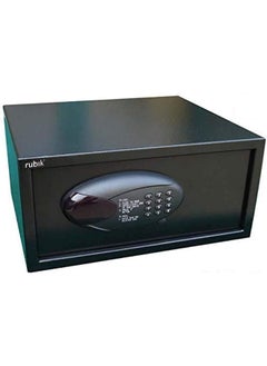 Buy Rubik Hotel Safe Box, Digital Locker, Laptop Size Wide and Low Profile Steel Security Safe with Keys RB-CY200 (Size 42x20x37cm) Black in UAE