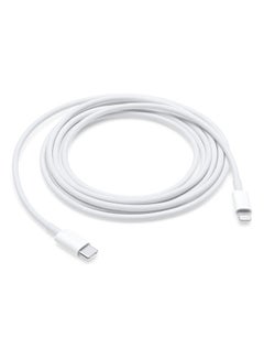Buy USB-C to Lightning Cable 1m Fast Charging White in Saudi Arabia