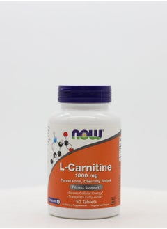 Buy Foods L-Carnitine 1000 Mg, 50 Tablets in Egypt