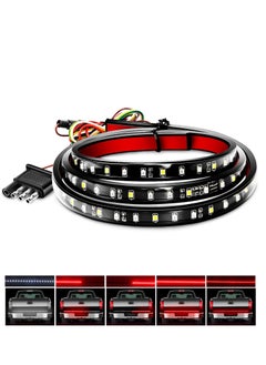 اشتري 48”/49” LED Tailgate Light Strip 90 LED Red/White for Running Light Brake / Turn Signal / Reverse Light في السعودية